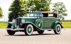 Auburn 12-161A Custom Dual Ratio Phaeton Sedan 1933 года